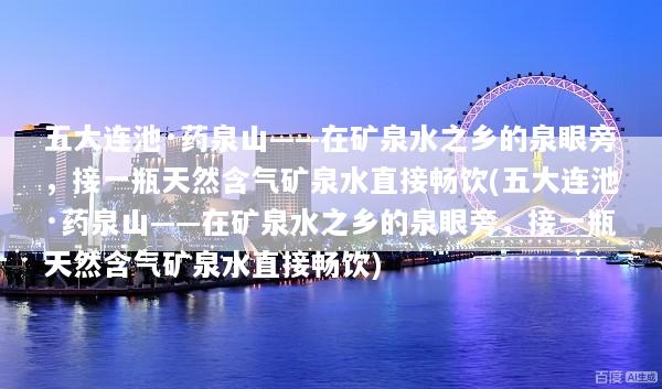 五大连池·药泉山——在矿泉水之乡的泉眼旁，接一瓶天然含气矿泉水直接畅饮(五大连池·药泉山——在矿泉水之乡的泉眼旁，接一瓶天然含气矿泉水直接畅饮)