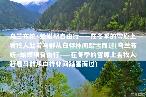 乌兰布统·蛤蟆坝自由行——在冬季的雪原上看牧人赶着马群从白桦林间踏雪而过(乌兰布统·蛤蟆坝自由行——在冬季的雪原上看牧人赶着马群从白桦林间踏雪而过)